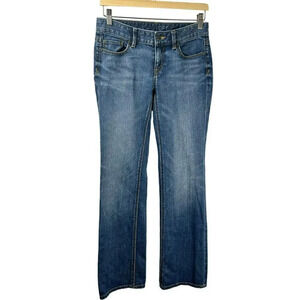 LOFT‎ Original Boot Denim Jeans, Size 2, Boot Cut, Stretch, Medium Blue Wash